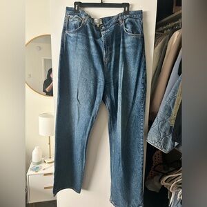 Reformation Relaxed Fit Blue women’s Jeans
